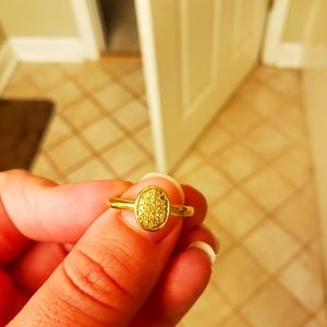 Yellow Diamond Ring